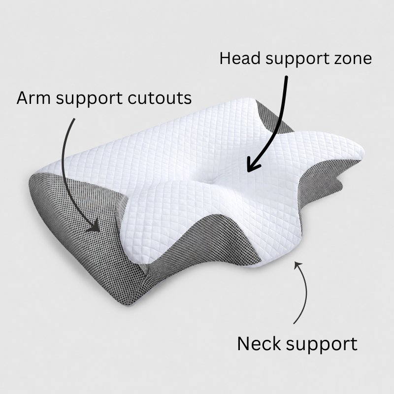 SPINALUXE™ Butterfly Orthopedic Pillow