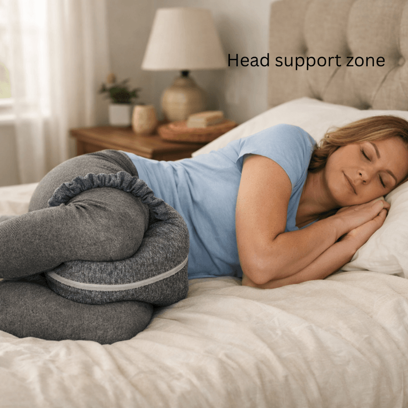SPINALUXE™ Knee Alignment Pillow